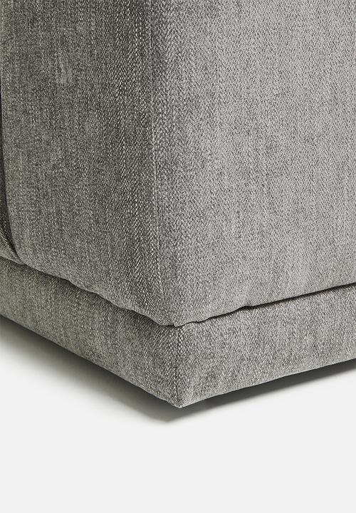 Sixth Floor - Clifton 3 seater sofa - Mirage charcoal