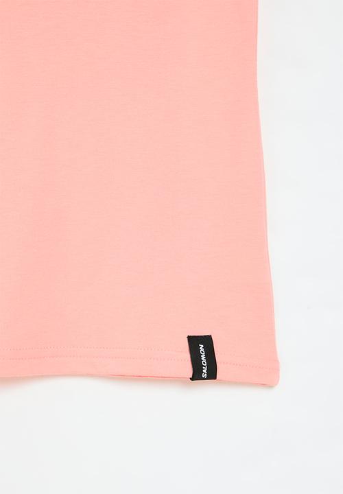 Salomon - Team spirit ss tee g - peach amber