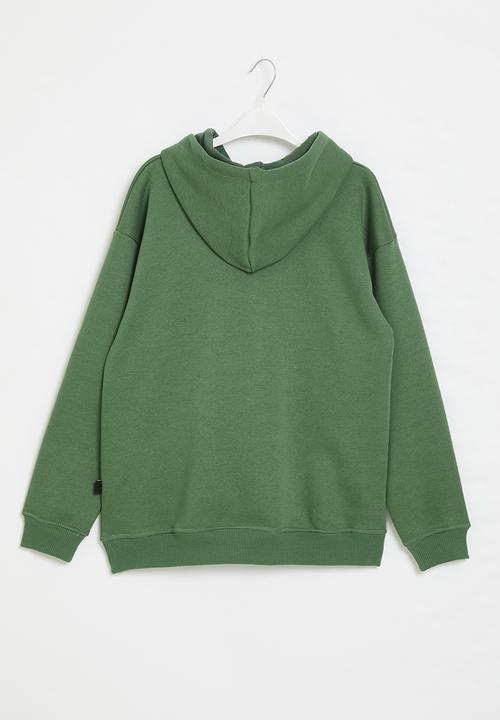 Quiksilver - Big logo hoodie youth - frosty spruce