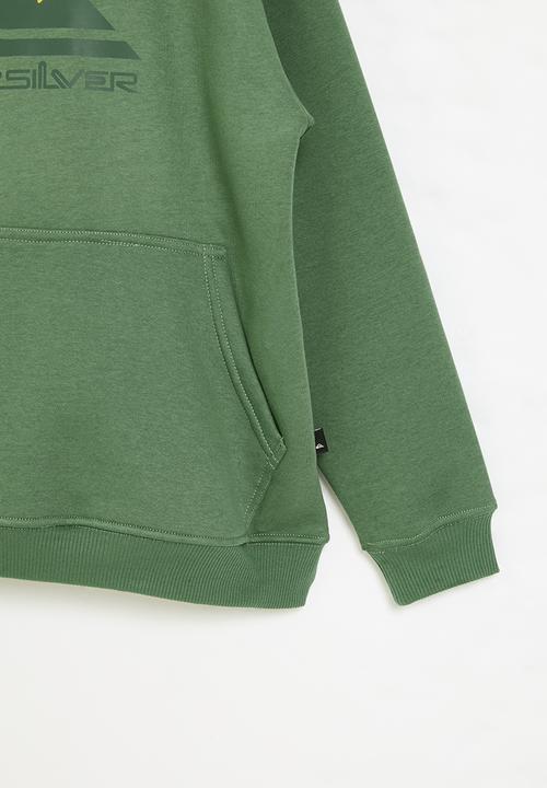 Quiksilver - Big logo hoodie youth - frosty spruce