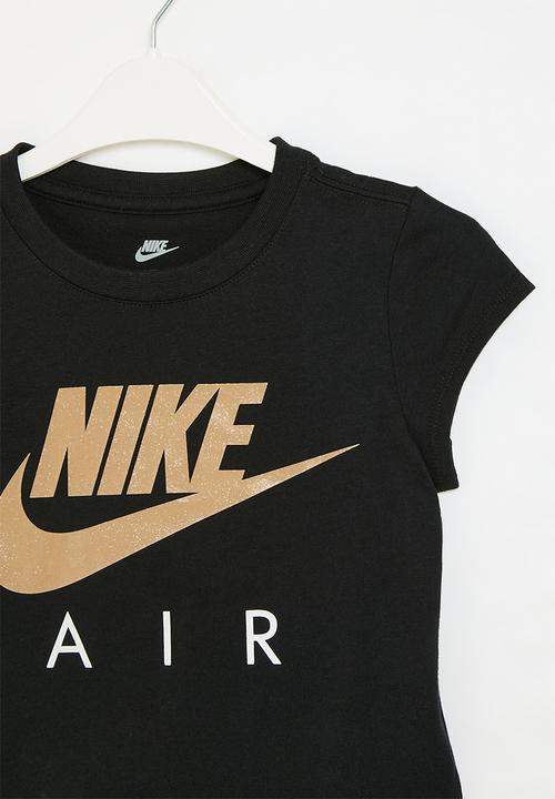 Nike - Nkg futura air ss tee - black / hemp