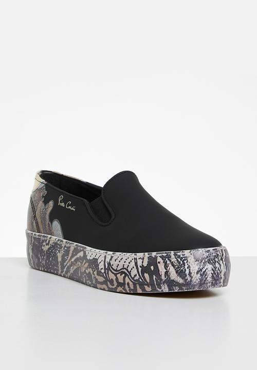 Pierre Cardin - Jungle 3 slip on - black