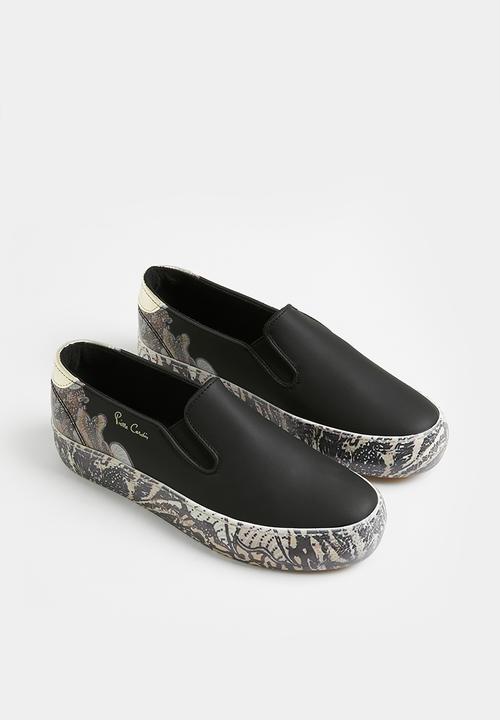Pierre Cardin - Jungle 3 slip on - black