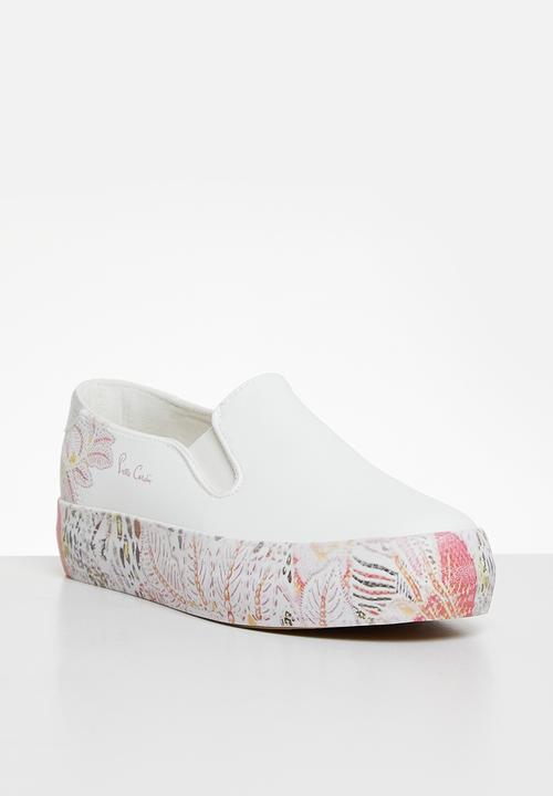 Pierre Cardin - Jungle 3 slip on - white