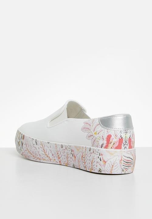 Pierre Cardin - Jungle 3 slip on - white