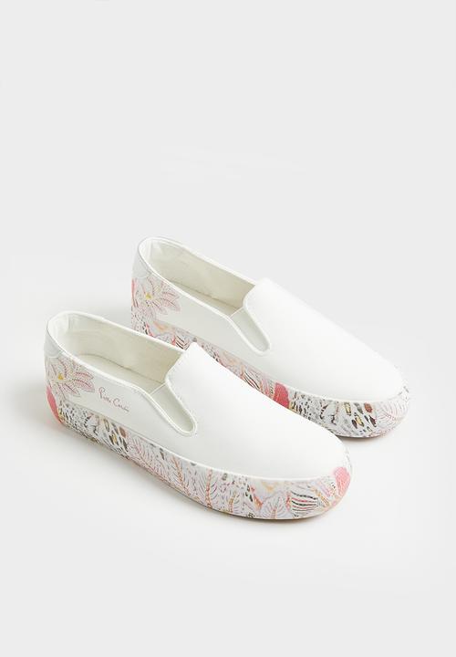 Pierre Cardin - Jungle 3 slip on - white