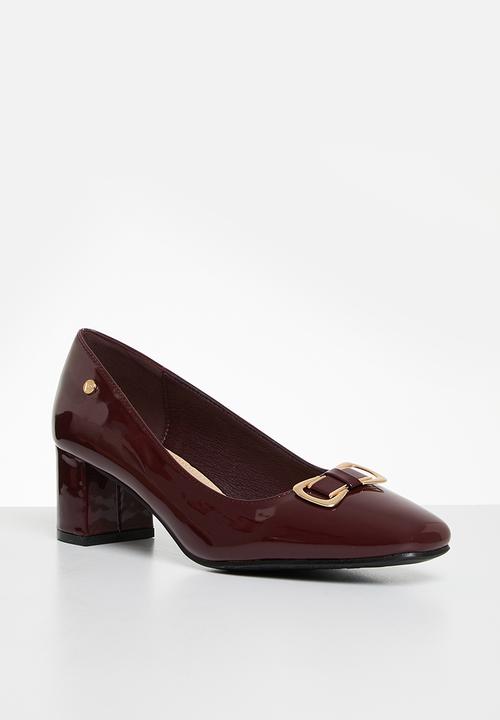 Pierre Cardin - Natalie 1 block heel - bordeaux