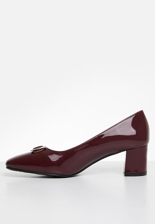 Pierre Cardin - Natalie 1 block heel - bordeaux