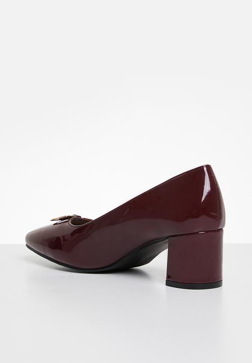 Pierre Cardin - Natalie 1 block heel - bordeaux