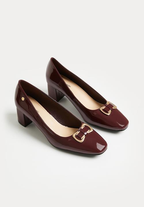 Pierre Cardin - Natalie 1 block heel - bordeaux