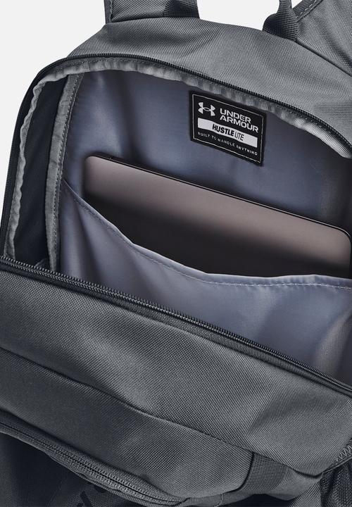 Under Armour - UA Hustle Lite Backpack - Pitch Grey