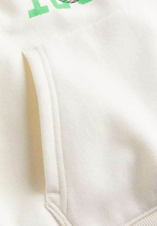 H&M - Printed hoodie - natural white game controllers