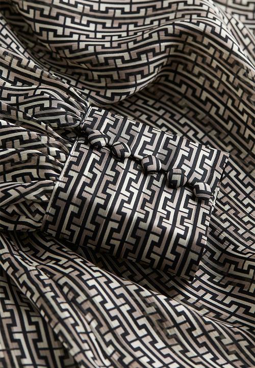 H&M - Patterned blouse - beige multi