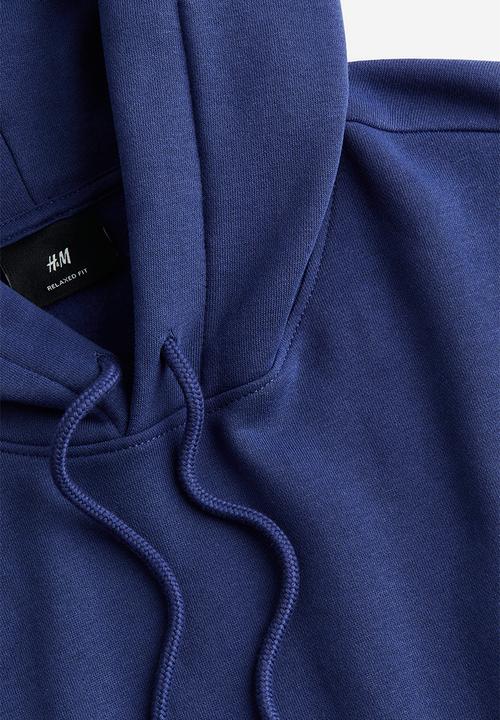 H&M - Loose fit hoodie - blue