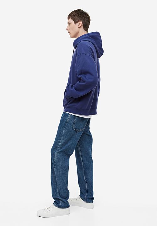 H&M - Loose fit hoodie - blue