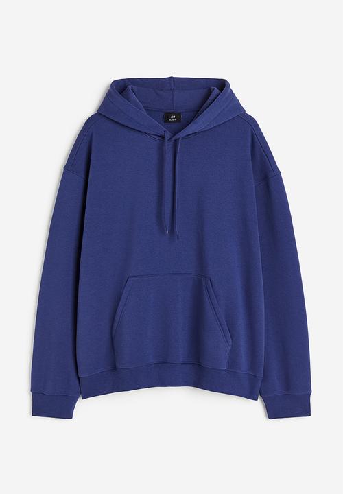 H&M - Loose fit hoodie - blue