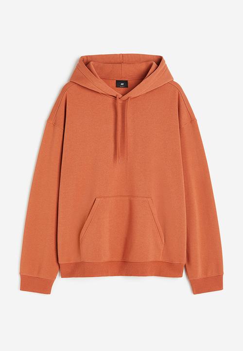 H&M - Loose fit hoodie - orange