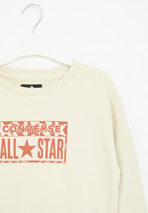 Converse - Cnvb lifestyle gfx ft crew - converse natural ivory