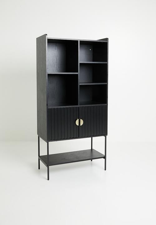 Sixth Floor - Moore cabinet - black & gold