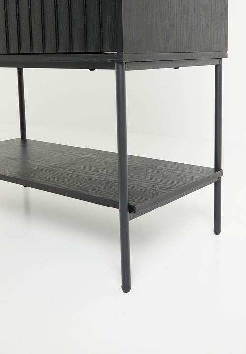 Sixth Floor - Moore cabinet - black & gold