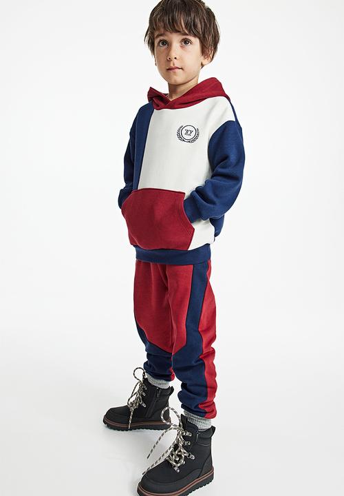 H&M - 2-Pack joggers - blue & red