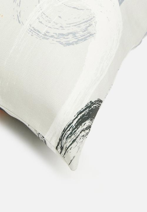 Sixth Floor - Oval printed cushion cover - multi