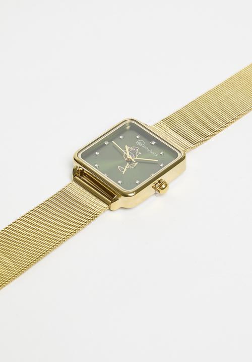 ERA by DJ Zinhle - Golden Rose Emerald Edition Watch - gold
