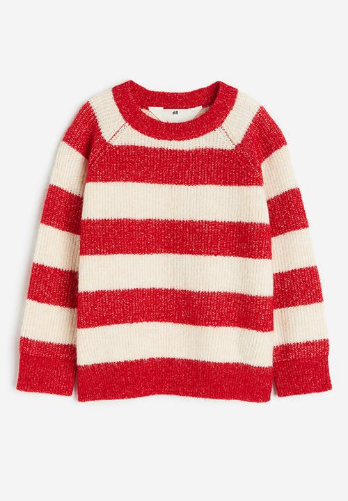 H&M - Raglan-sleeved jumper - red