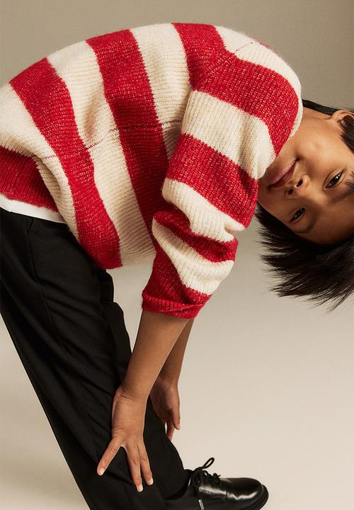 H&M - Raglan-sleeved jumper - red