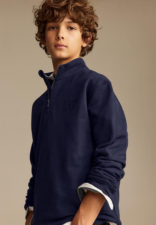 H&M - Zip-top sweatshirt - blue