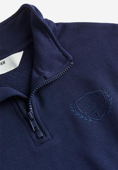 H&M - Zip-top sweatshirt - blue