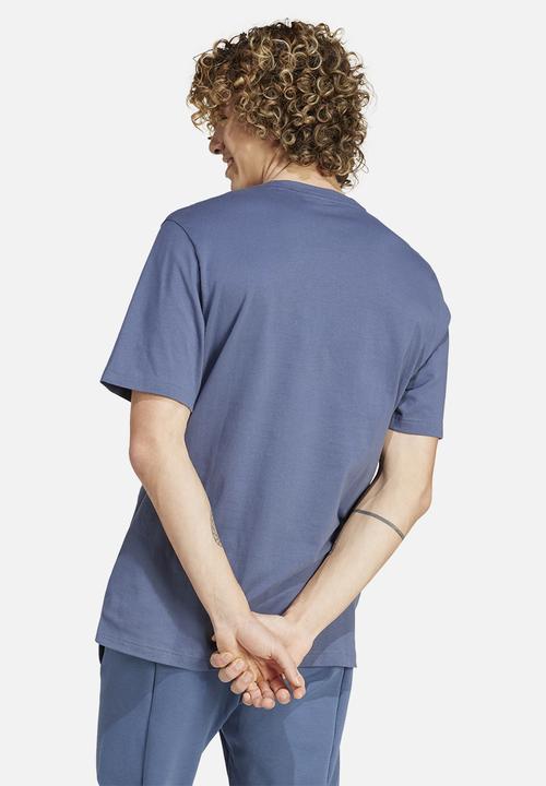 adidas Performance - Future Icons BOS tee- mid blue