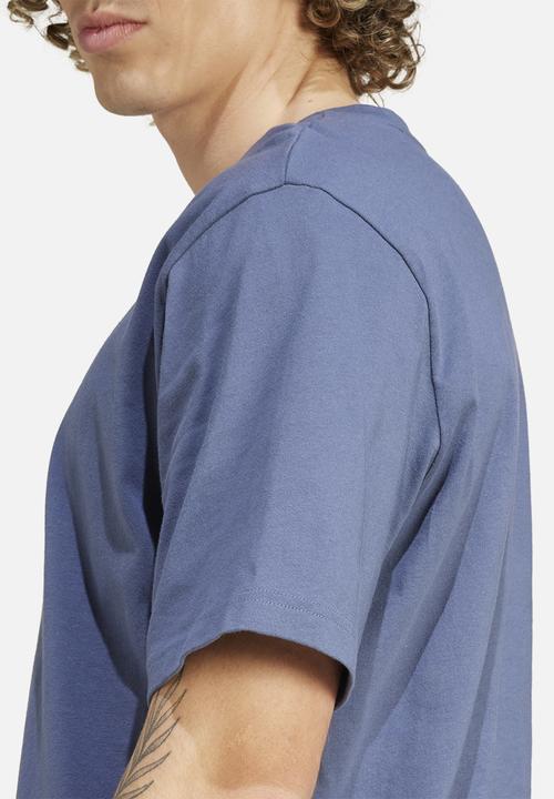 adidas Performance - Future Icons BOS tee- mid blue