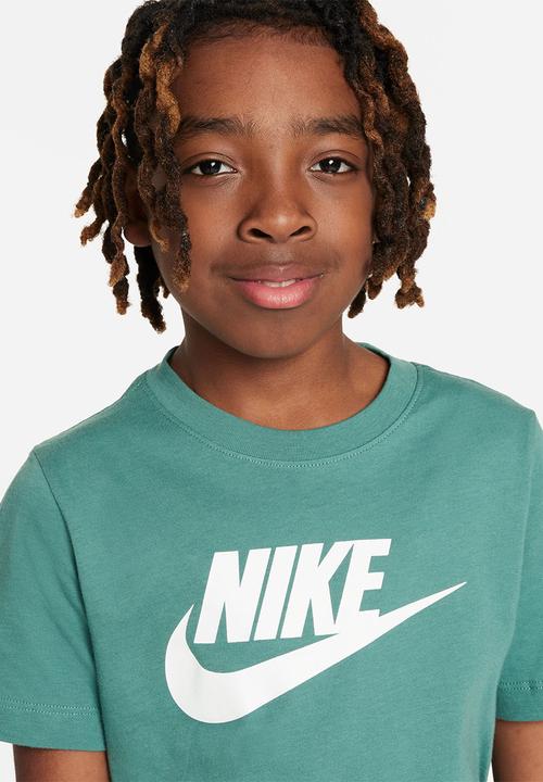 Nike - K Nsw Tee Futura Icon Td - Bicoastal/White