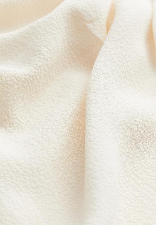 H&M - Draped dress - white