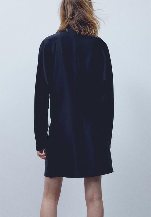 H&M - Draped dress - black