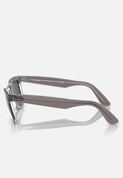 Ray-Ban - Wayfarer - Grey On Transparent