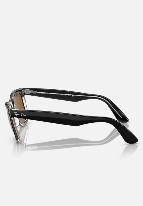 Ray-Ban - Wayfarer - Black On Transparent