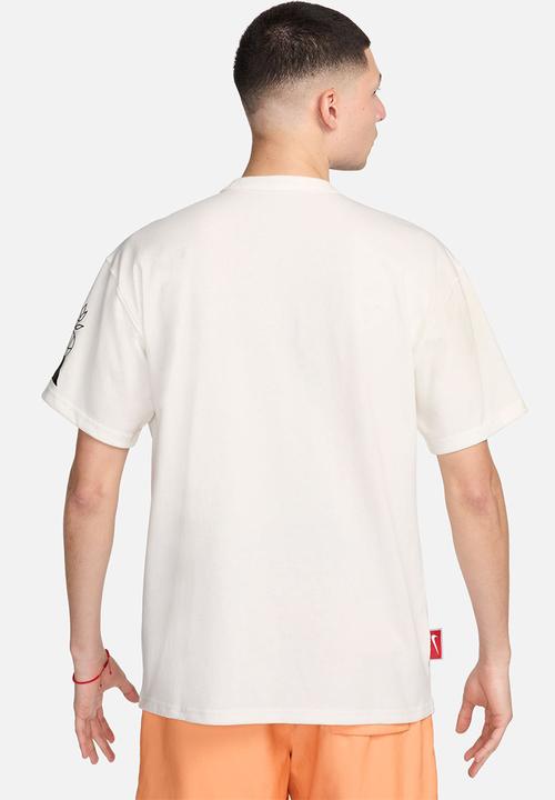 Nike - NSW OC Art Dept Sail tee - sail/emerald rise