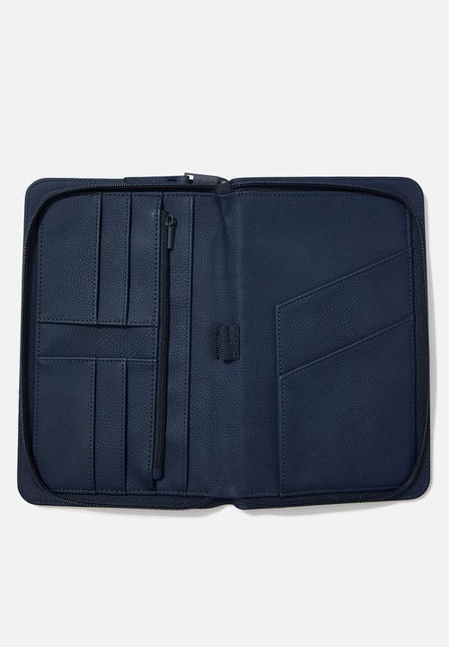 Typo - Off the grid travel wallet - navy