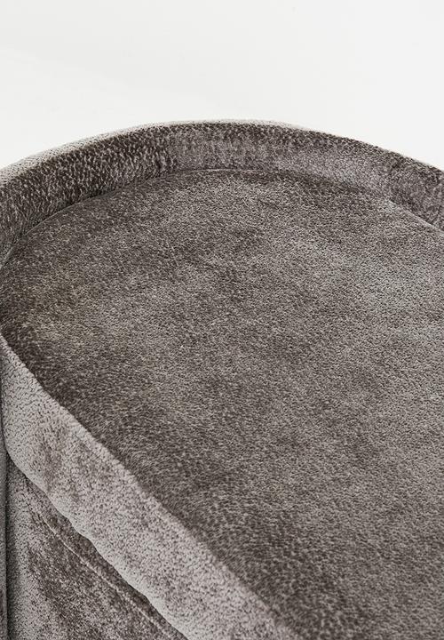 Sixth Floor - Avery storage ottoman - grey