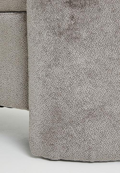 Sixth Floor - Avery storage ottoman - grey