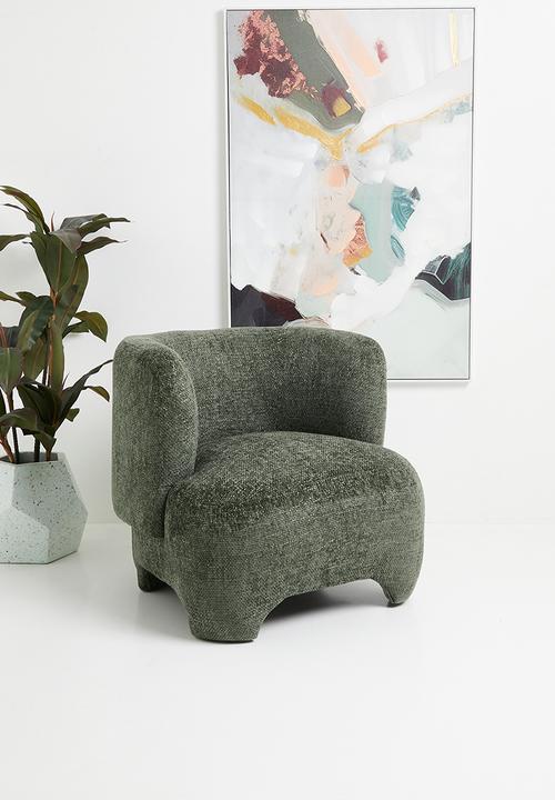 Sixth Floor - Louie occasional chair - olive