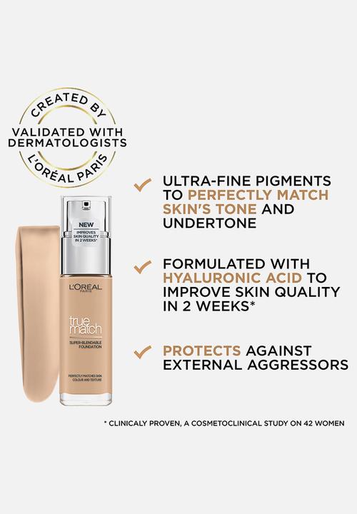 L'Oreal Paris - True Match Liquid Foundation - 2N Vanilla