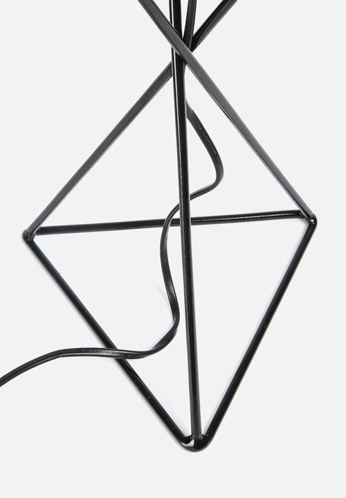 Sixth Floor - Wire Hour-Glass Lamp with Shade