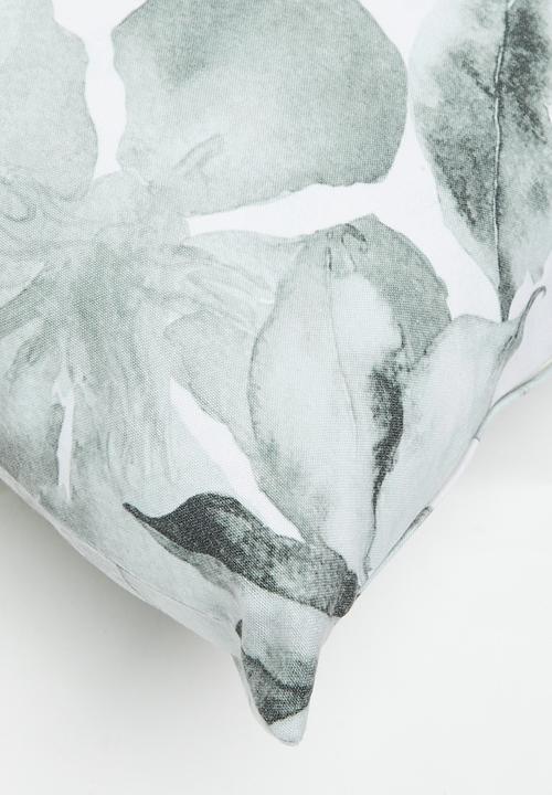 Sixth Floor - Ski printed cushion cover - Grey