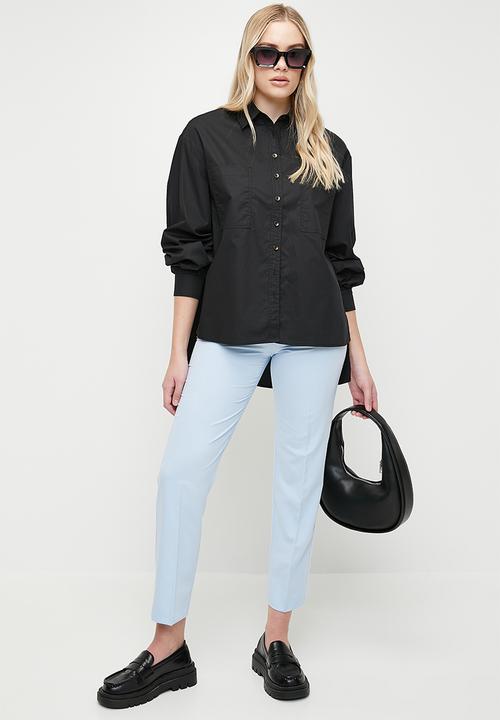 MANGO - Trousers Boreal - Mid-Blue