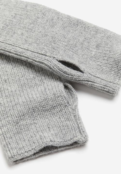 H&M - Fingerless gloves - grey