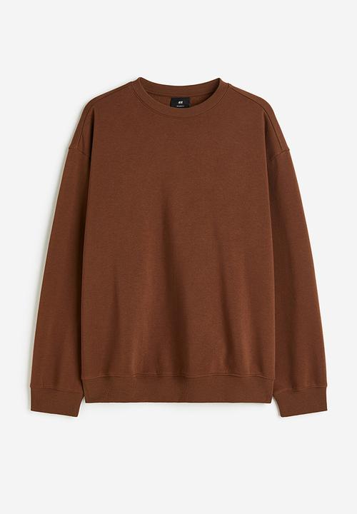 H&M - Loose fit sweatshirt - brown