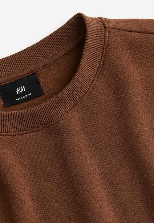 H&M - Loose fit sweatshirt - brown